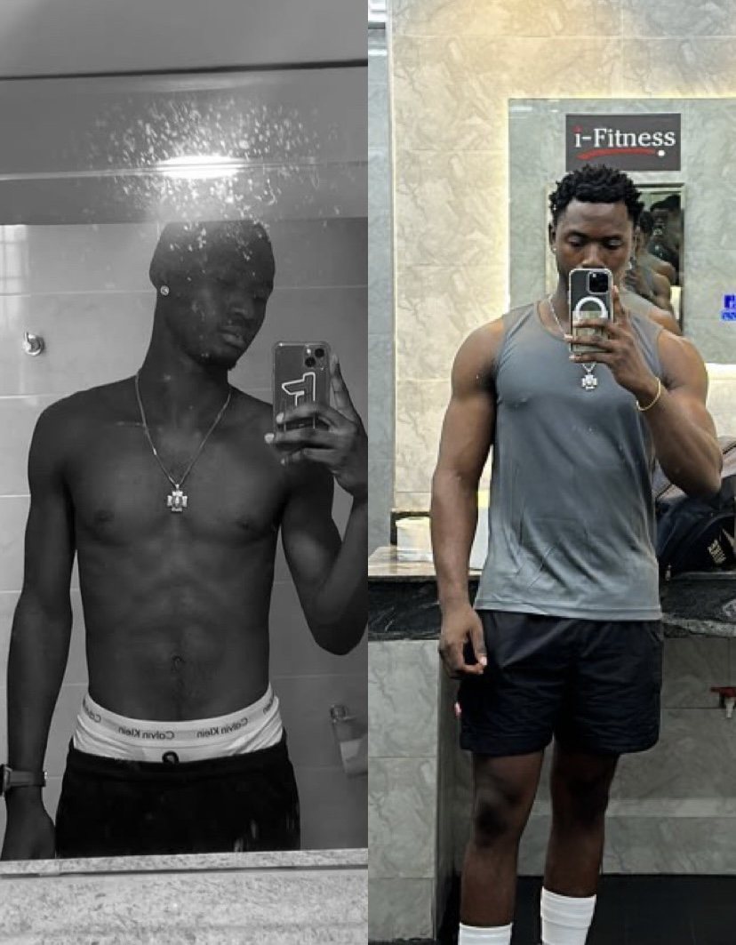 Olaoluwa Shofu before and after transformation