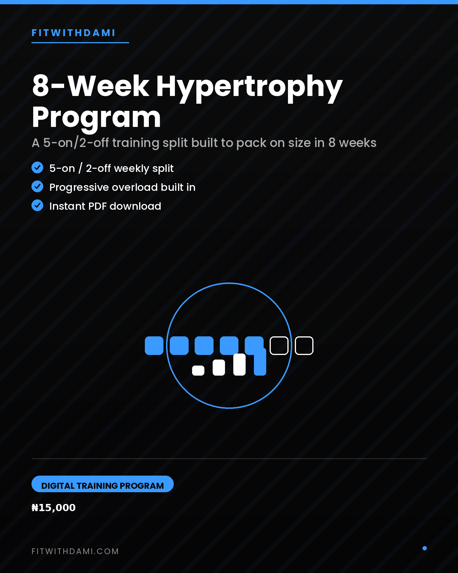 8-Week Hypertrophy Program cover