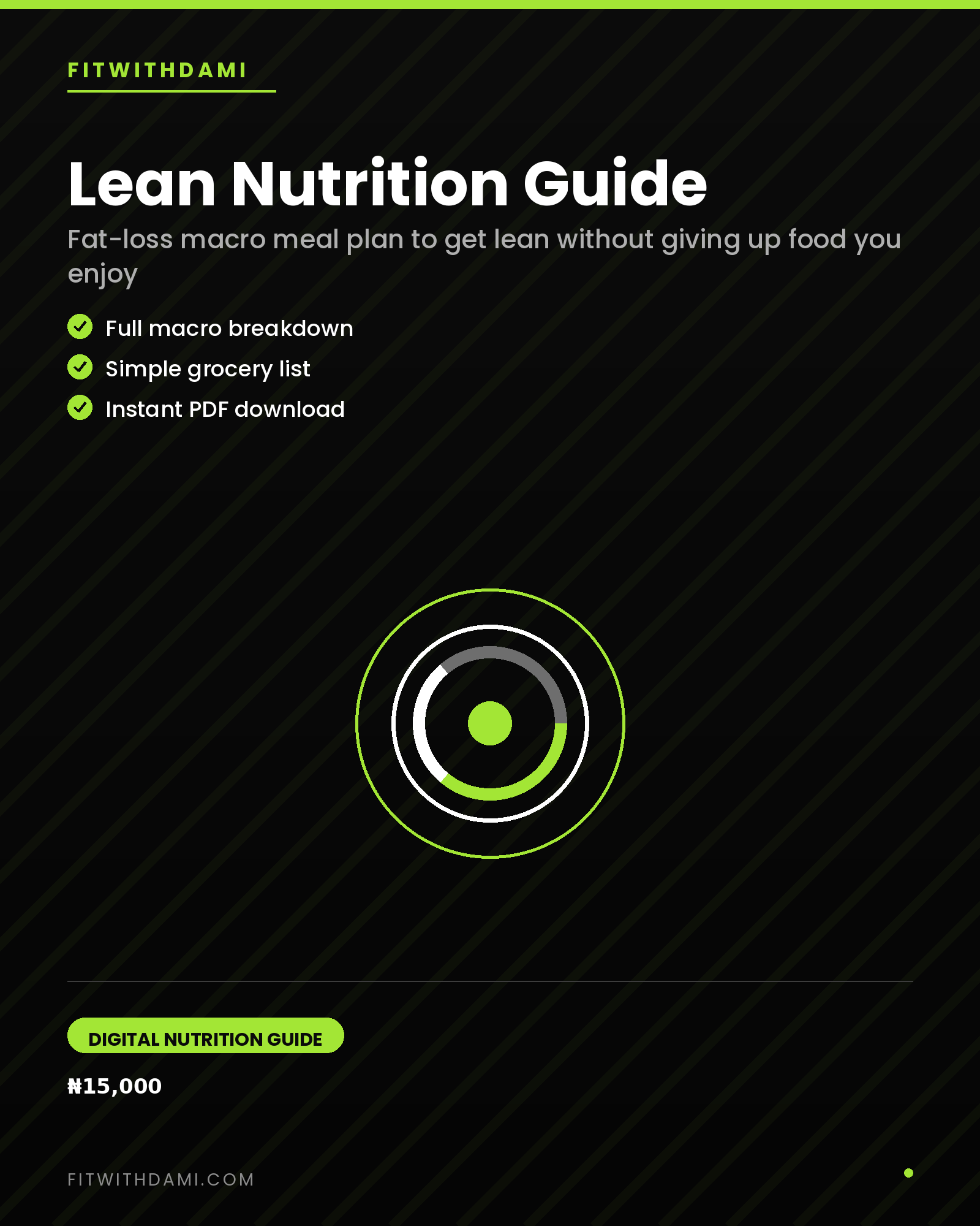 Lean Nutrition Guide cover