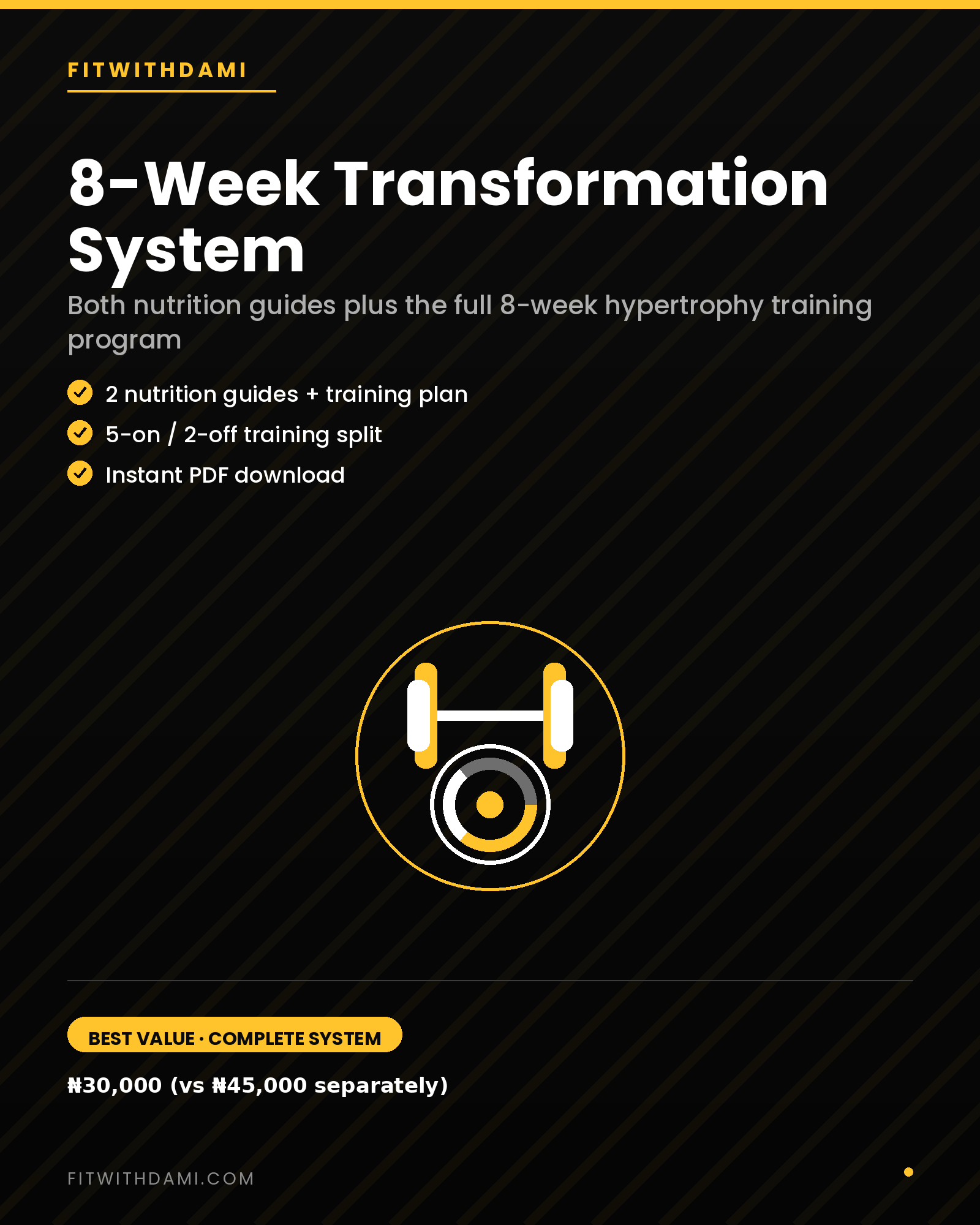 8-Week Transformation System cover